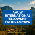 AAUW International Fellowship Program 2026 | Fully Funded Fellowship in the USA for International Women