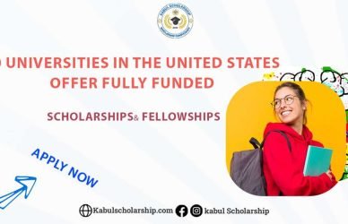 60 universities in the United States offer fully funded scholarships and fellowships