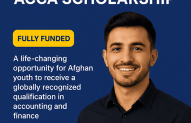 A Strategic Opportunity for Afghan Youth – ACCA Scholarship Program