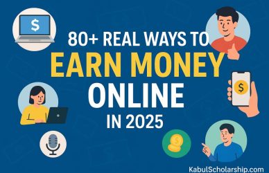Looking for real ways to earn money online in 2025? Here’s a complete guide with 80+ proven methods — including freelancing, affiliate marketing, dropshipping, tutoring, and more. Start your online journey today!